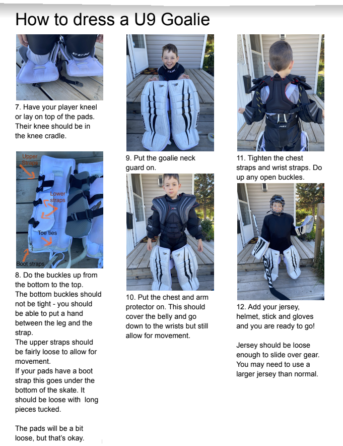 U9 goalie page 2 U9 goalie page 2
